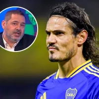 Traverso sorprendió con su postura sobre la titularidad de Edinson Cavani en Boca: "Se tiene que..."