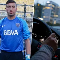 Sorpresivo cambio: Bruno Galván pasó de jugar en Boca a ser conductor de Uber