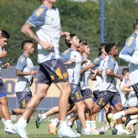 Úbeda, a cargo de la práctica: la buena noticia que recibió Boca en el último entrenamiento