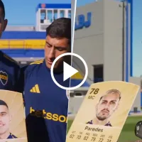 Los jugadores de Boca y una divertida reacción a sus cartas del EA FC 26: “Súbanme un poquito más”
