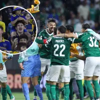 La espectacular gastada de Palmeiras a River que celebraron en Boca: "Paternidade"