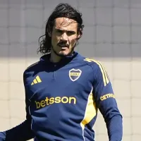 ¿Cavani juega contra Belgrano? La novedad en la práctica de Boca que deja claro el panorama