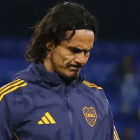 Preocupante: la estadística que expone la falta de continuidad de Edinson Cavani en Boca durante el 2025