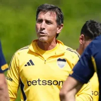 El cambio de último momento que hizo Úbeda en el entrenamiento de Boca del viernes