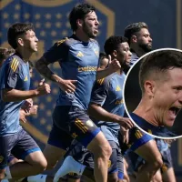 El juvenil de Boca que Ander Herrera sigue de cerca: “Me habla mucho y me da consejos”
