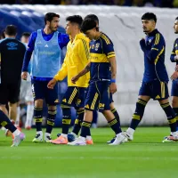 Otra vez afuera: Úbeda lo usó en las prácticas de Boca pero no concentró para el Superclásico