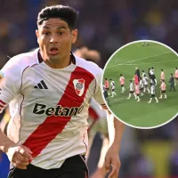 ¿Será sancionado? Maxi Salas le dio una trompada a un hincha de Boca y no se vio en TV