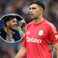 La chicana de Dibu Martínez a Paredes por su look viral: "Ni idea ¿no?"