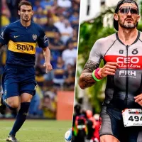 Fue campeón en Boca, se retiró en 2020 y ahora compite en triatlón