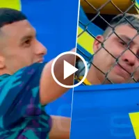 Historia viral: por qué un hincha de Boca se emocionó hasta las lágrimas cuando se cruzó a un jugador de Talleres