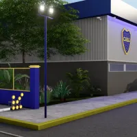 Hay fotos: Boca anunció su nueva obra en frente a La Bombonera