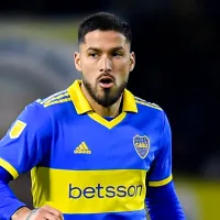 Sorpresa: Bruno Valdez apareció con la ropa de Boca y posó con un jugador del plantel