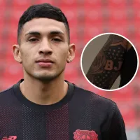 Muy hincha: el tatuaje gigante de Boca que se hizo Equi Fernández