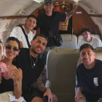 Paredes, en avión privado junto a Zeballos, Merentiel y Brey: el motivo del viaje juntos