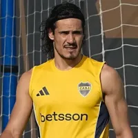 La sorpresiva actividad de Cavani en el arranque de la pretemporada de Boca: está aparte del plantel