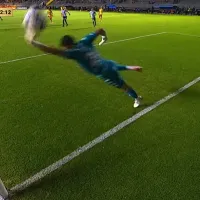 Gabriel Arias y brutal carambola en Libertadores