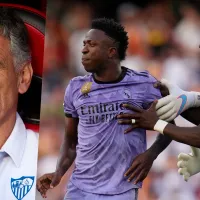 DT del Sevilla apaga con bencina el caso de racismo contra Vinícius