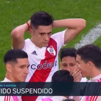 Solari sufrió sobre el césped la muerte de un hincha de River