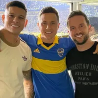 Ex compañero de Alexis toca hasta el bombo en la barra de Boca