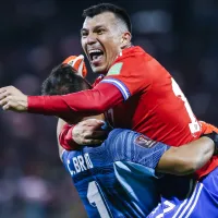 ¿Palo de Gary Medel a Claudio Bravo?