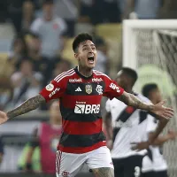 Pulgar levanta al Flamengo con un gol ante Santos