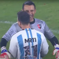 Los goles de Messi a Justo Villar en la despedida de Maxi Rodríguez