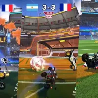 Tiktokero recrea la final del Mundial de Qatar 2022 en Rocket League