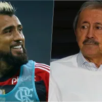 Pollo Véliz se le tira al cuello a Vidal por su salida del Flamengo