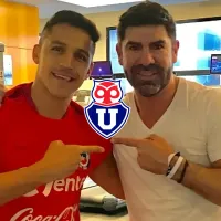 El Matador le hace cariño a Alexis para que juegue en la U