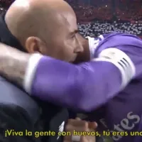 Sergio Ramos a Sampaoli: 'Viva la gente con huevos'