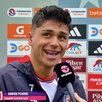 El tierno Damián Pizarro le dedica el gol a su 'mamita linda'