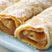 Receta de panqueques con manjar paso a paso