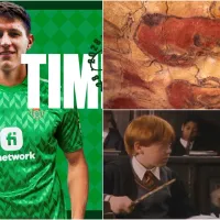 Con cueva prehistórica y Harry Potter presentan a refuerzo para Pellegrini