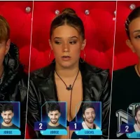 Así quedó la placa de nominados en Gran Hermano