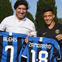Zamorano le da la bienvenida a Alexis al Inter: \&#039;¡Vamos!\&#039;