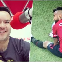 Caamaño pone calma: \&#039;El cambio de Vidal no fue por la rodilla\&#039;