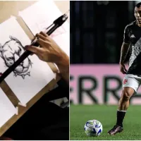 El homenaje que recibe Gary Medel de dibujante fanático de Vasco