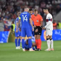 Cristiano zafa de expulsión en triunfo de Portugal a Eslovaquia