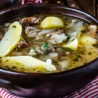 Receta de Ajiaco con las sobra del asado