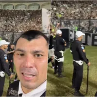 Gary festeja con la hinchada de Vasco: '¡Qué lindo momento!'