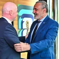 Milad vuelve feliz de Suiza tras cita relámpago con Infantino