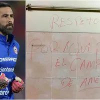 Perú apunta a Bravo por polémico rayado en camarín de Lima