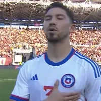 La emoción de Felipe Loyola con el himno de Chile