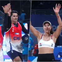 Vóleibol Playa cierra positivo primer día de Santiago 2023