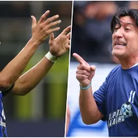 Foto de alta calidad: Zamorano y Alexis juntos en Milán