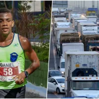 Atleta llegó atrasado a competir en Santiago 2023 y culpó al taco