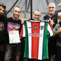 Palestino regala camisetas a Ska-P: 'Gracias por su solidaridad con Palestina'