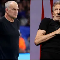 Bielsa se la echa con Roger Waters previo a Uruguay vs. Bolivia