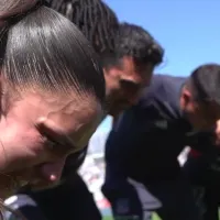 Colo Colo y la arenga antes de ganarle el Superclásico a la U