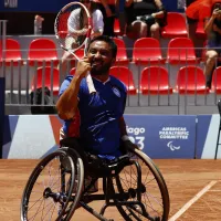 ¡Llegó el oro 14! Cayulef se impone en el tenis en silla de ruedas